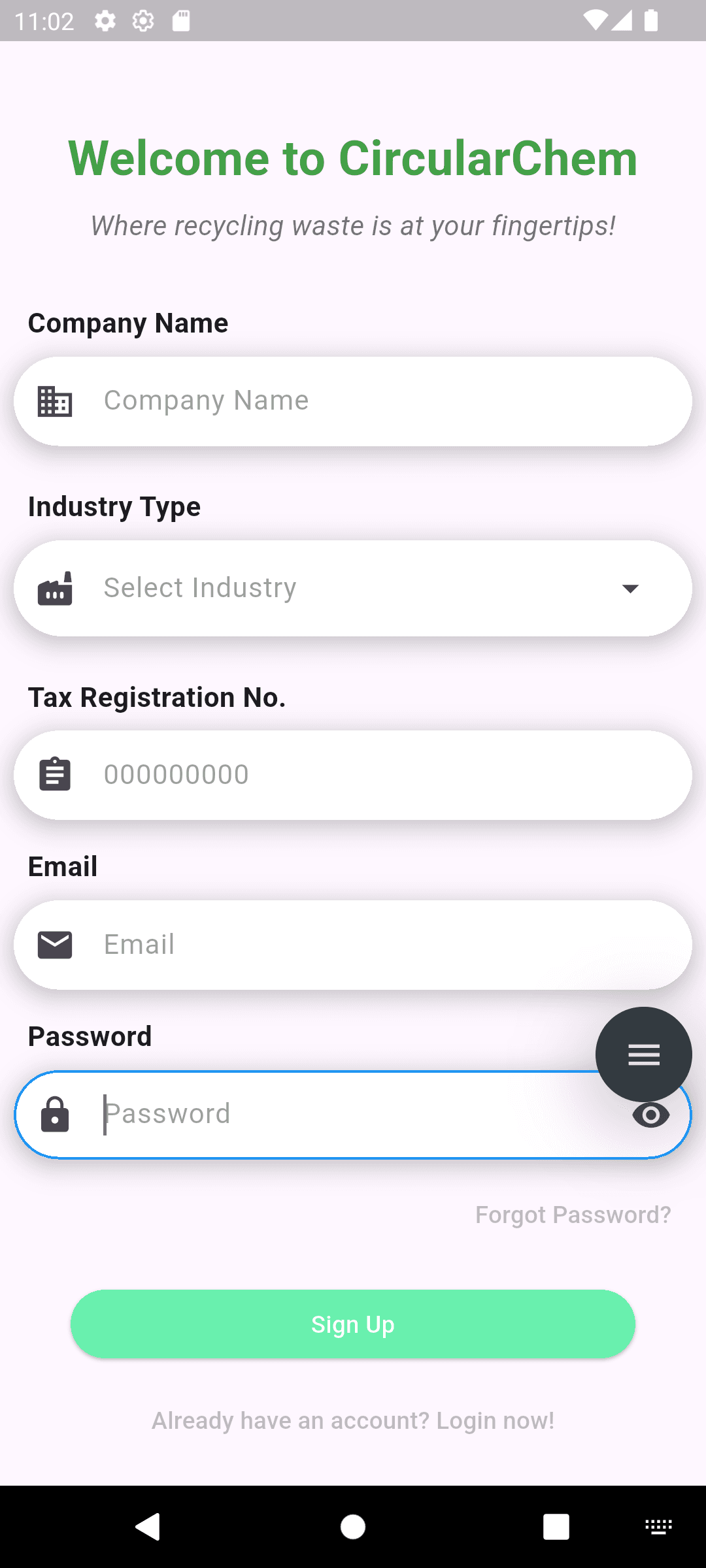 Screenshot 2 for Circular Chem